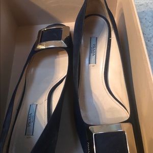 Prada Navy pumps